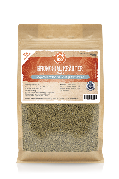 Bronchial Kräuter Pellets (1.0kg)